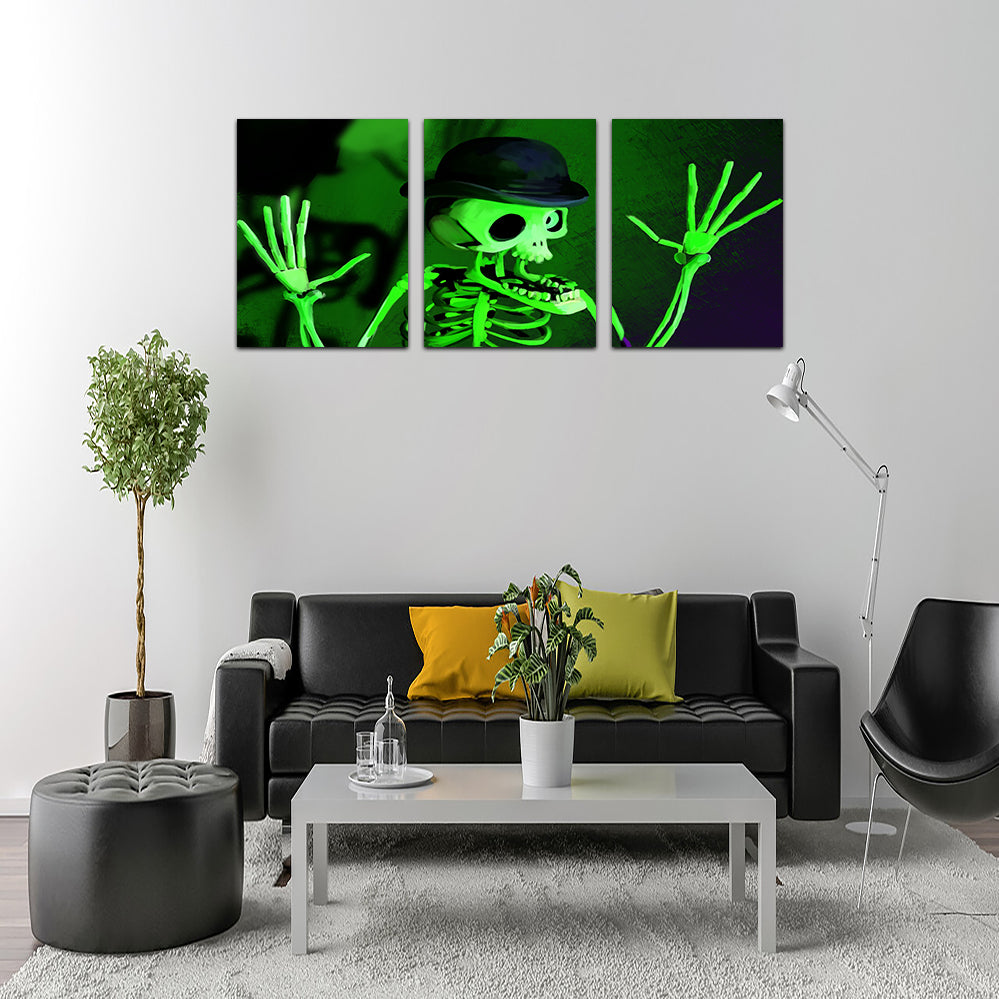 Corpse Bride Skeleton Wall Art