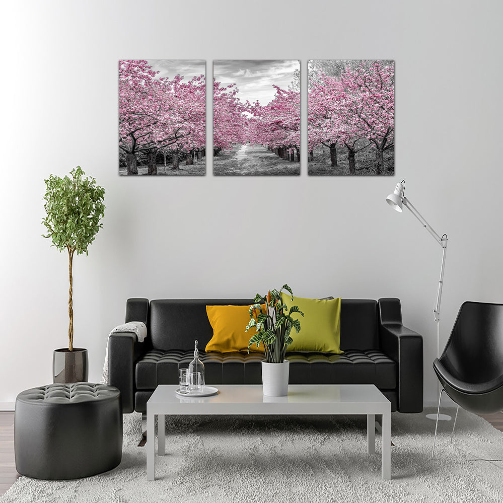 Charming Cherry Blossom Alley Wall Art