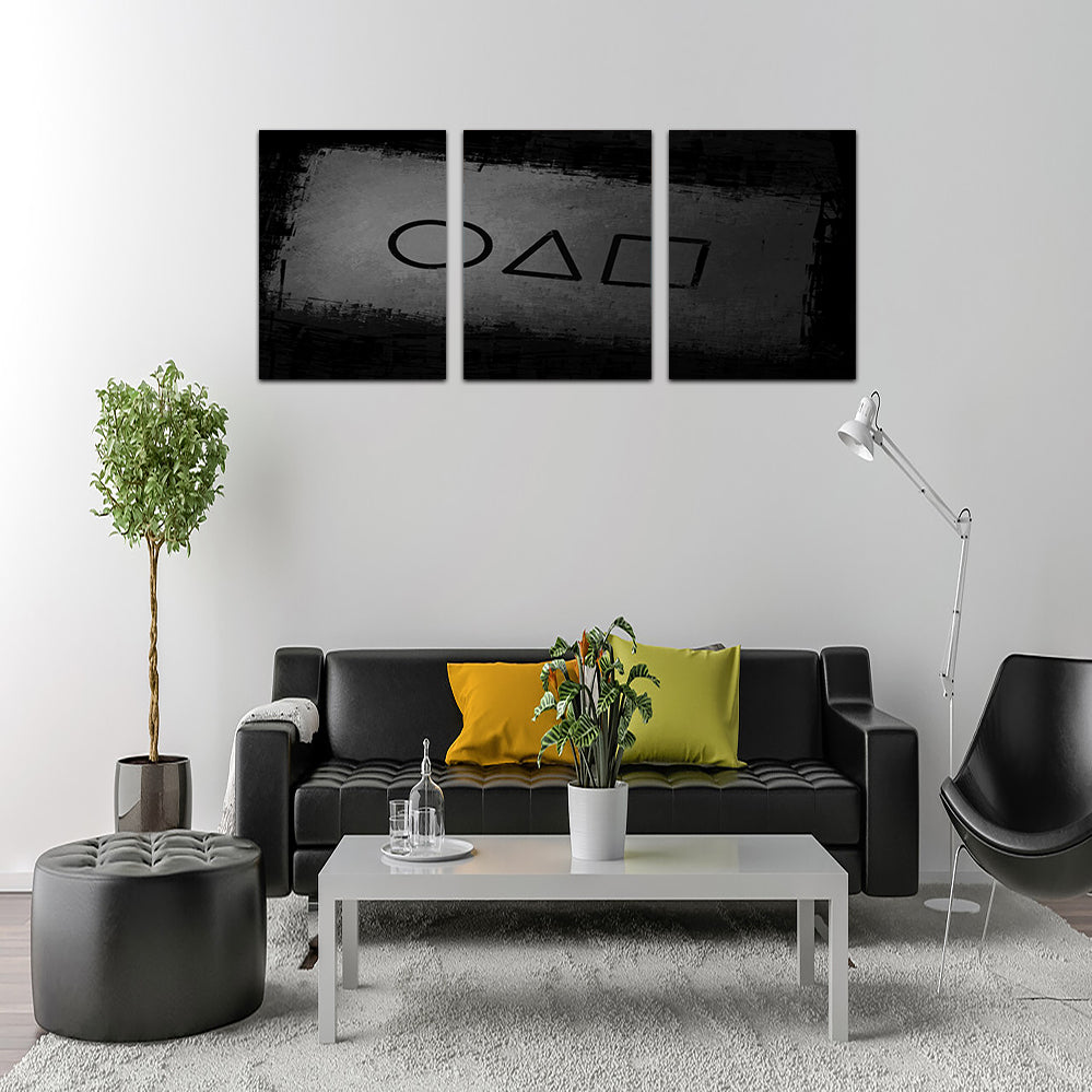 Squid Game Business Card Wall Art