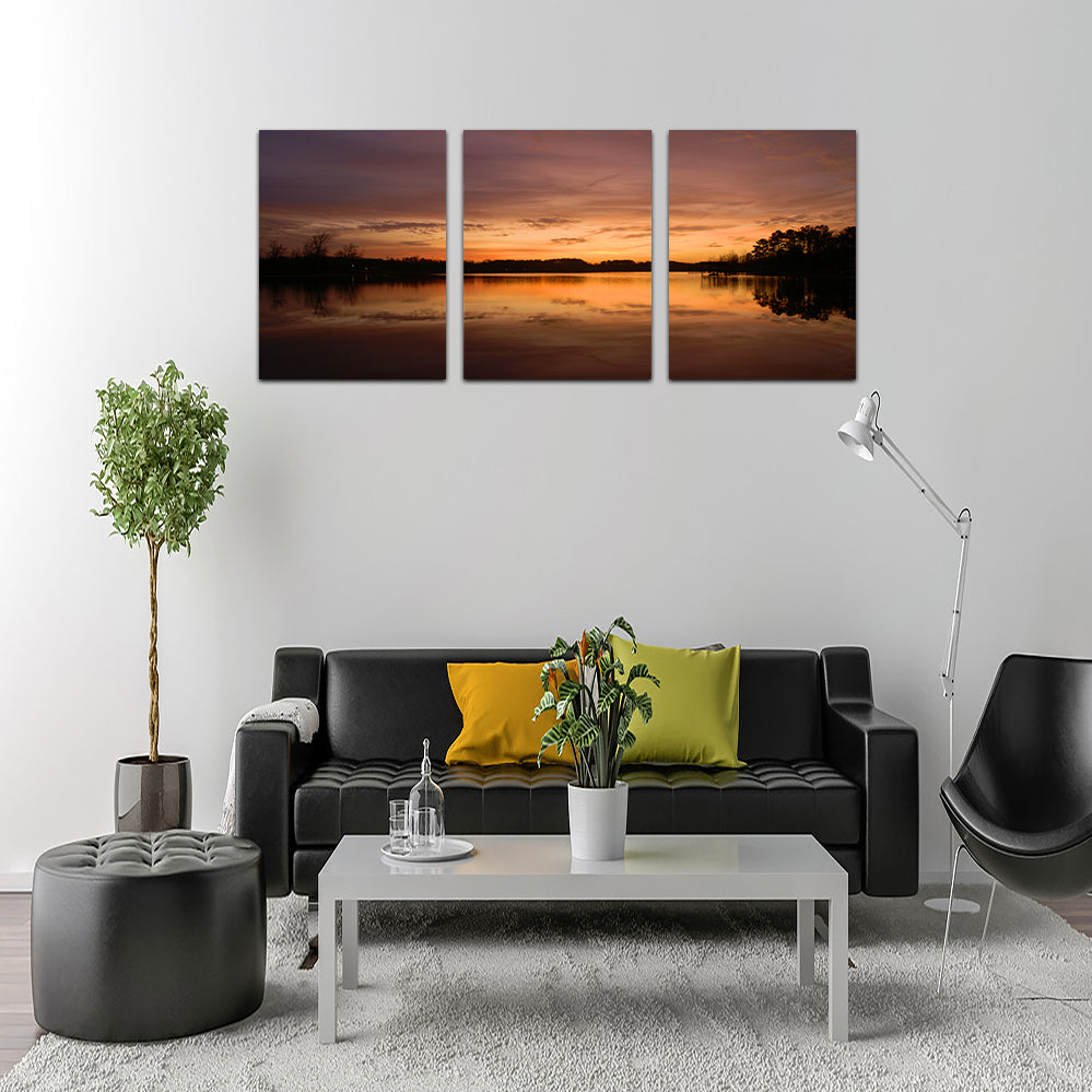 Lake Weiss Sunrise Wall Art