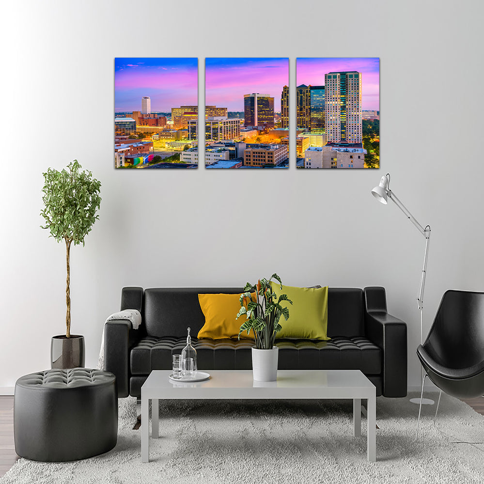 Birmingham Skyline Wall Art