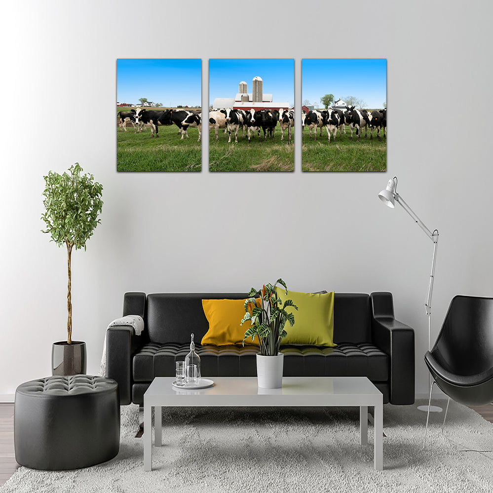 Wisconsin Dairy Cows Wall Art