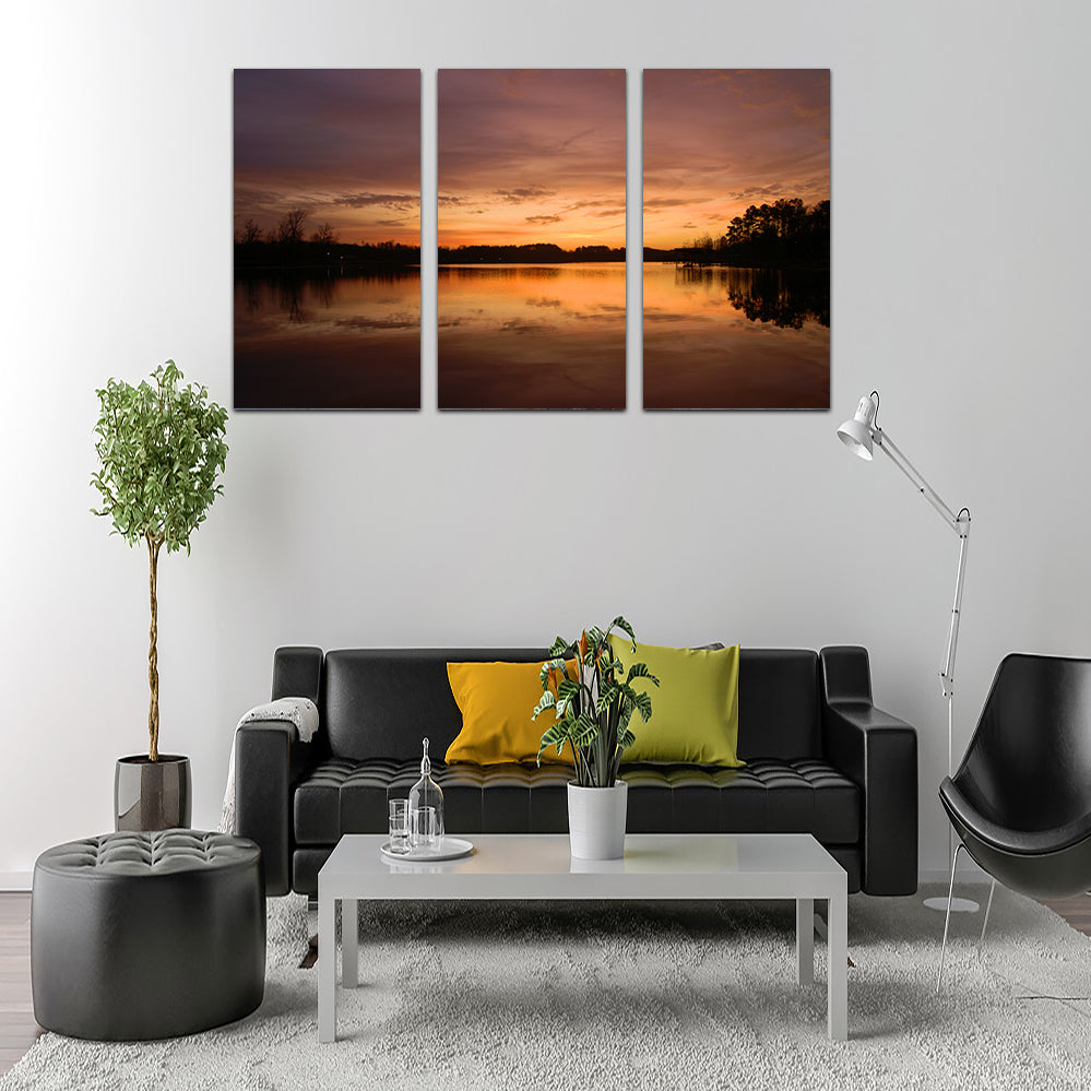 Lake Weiss Sunrise Wall Art