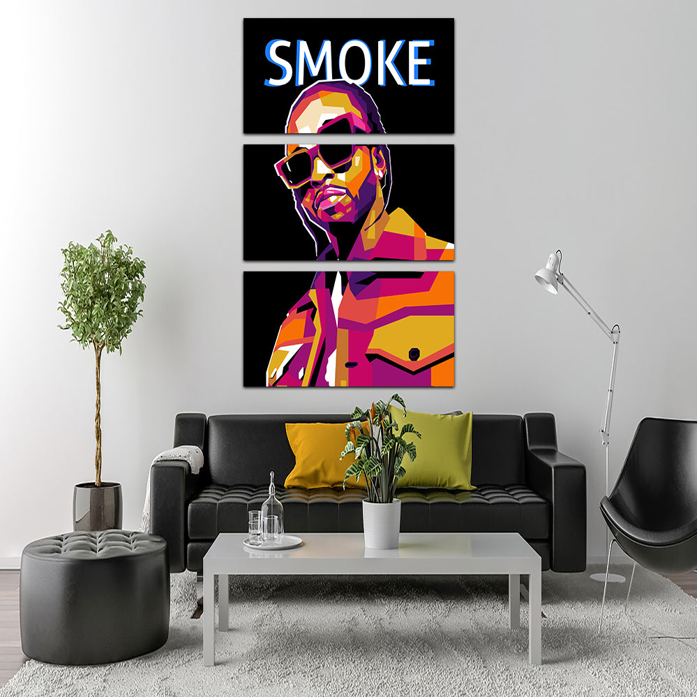 Pop Smoke WPAP Wall Art