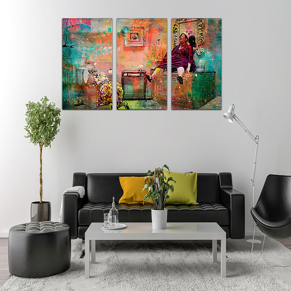 Bridesmaids Get Sick Wall Art