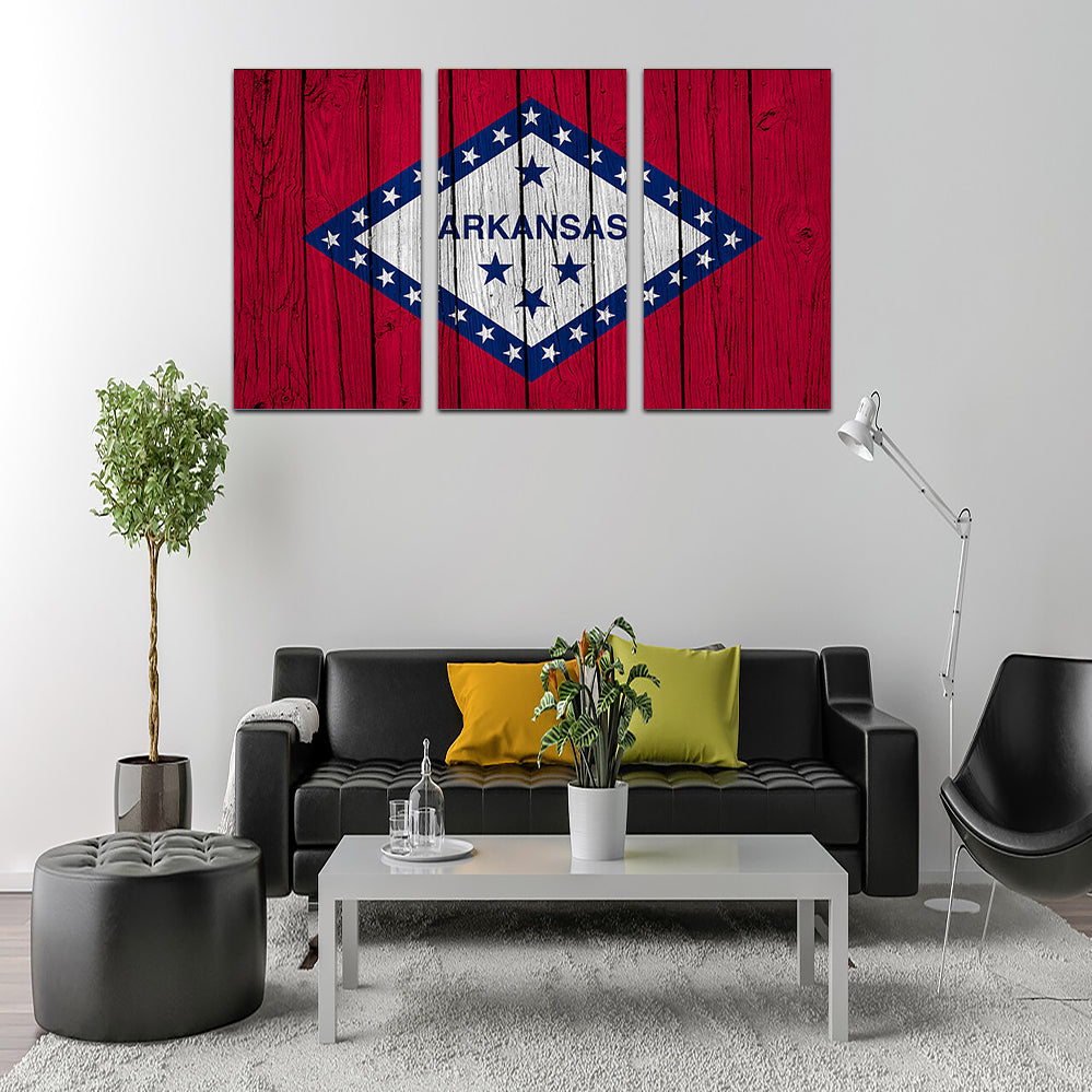 Arkansas State Flag Wall Art