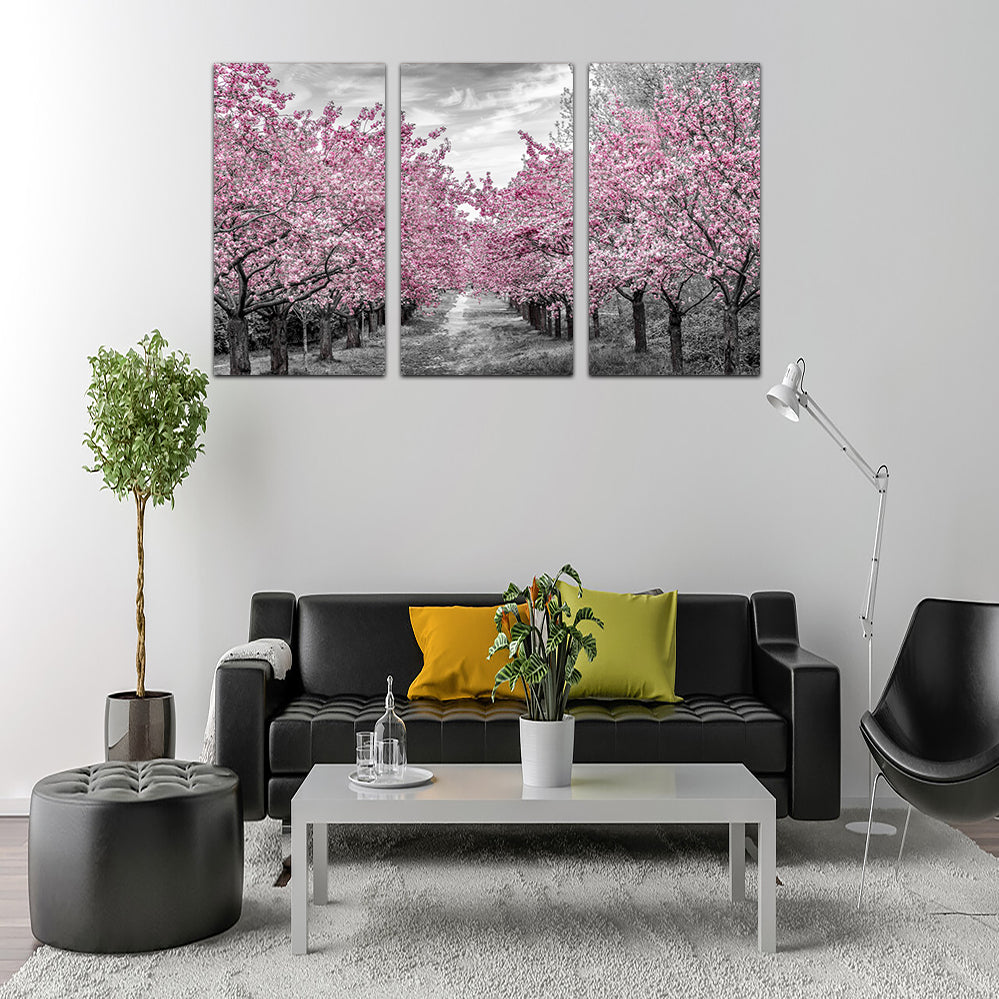 Charming Cherry Blossom Alley Wall Art