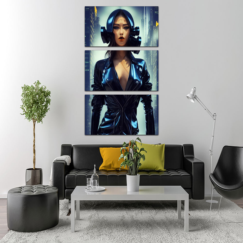 Cop Lady Wall Art