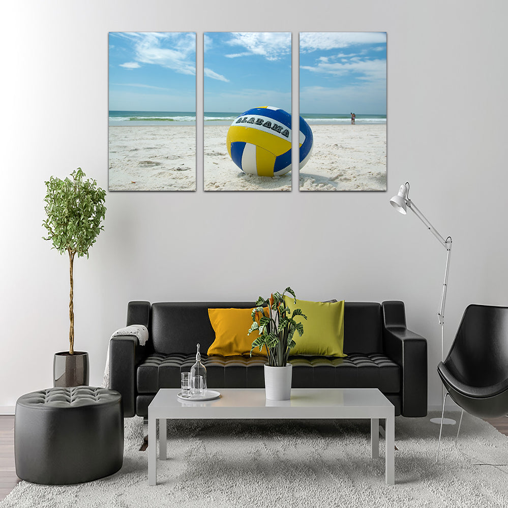 Volleyball on the Beach at Gulf State Park Wall Art