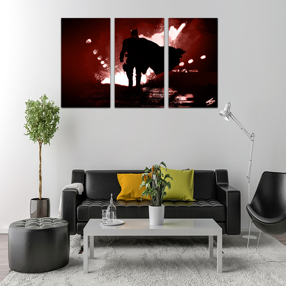 Bat Man's Vengeance Wall Art