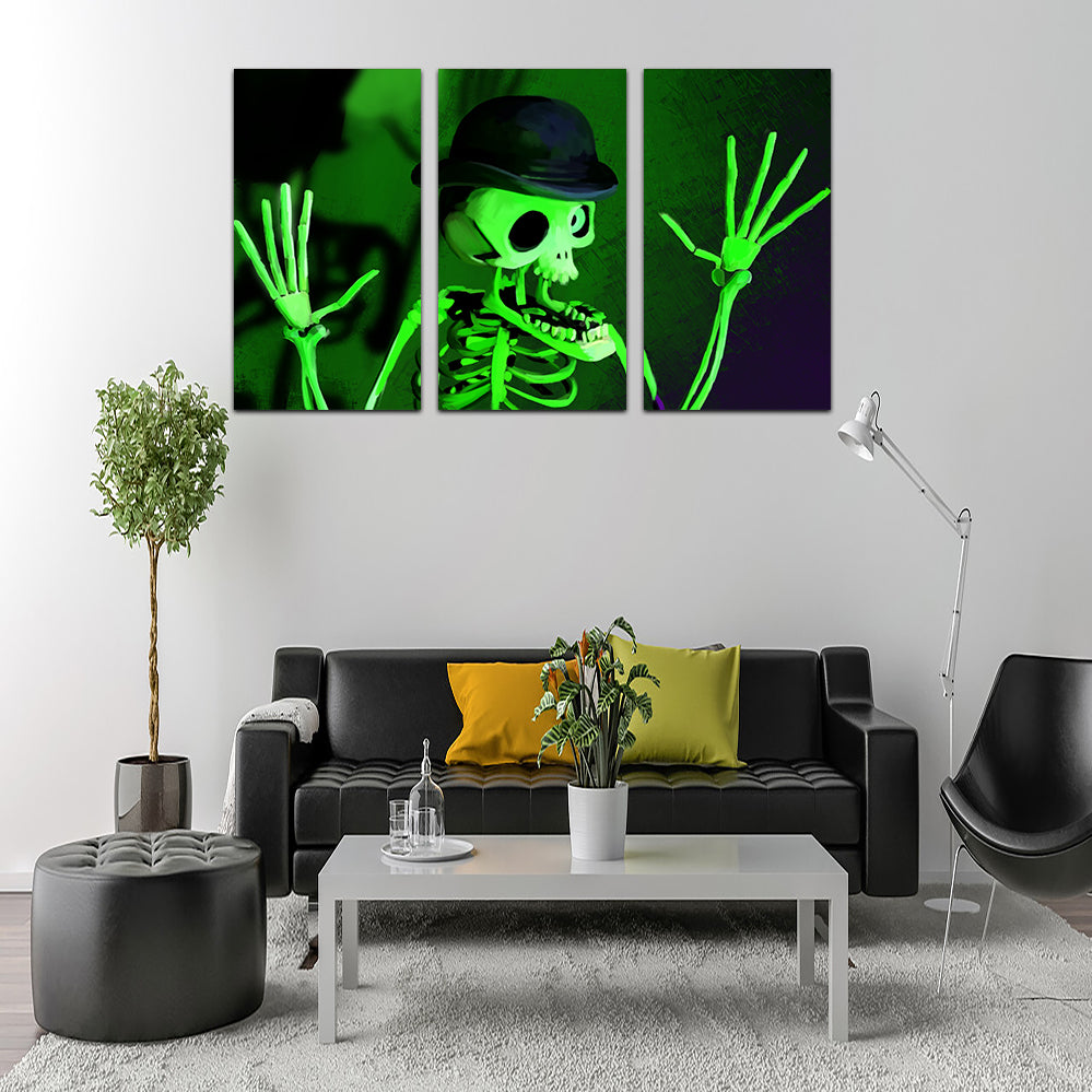 Corpse Bride Skeleton Wall Art