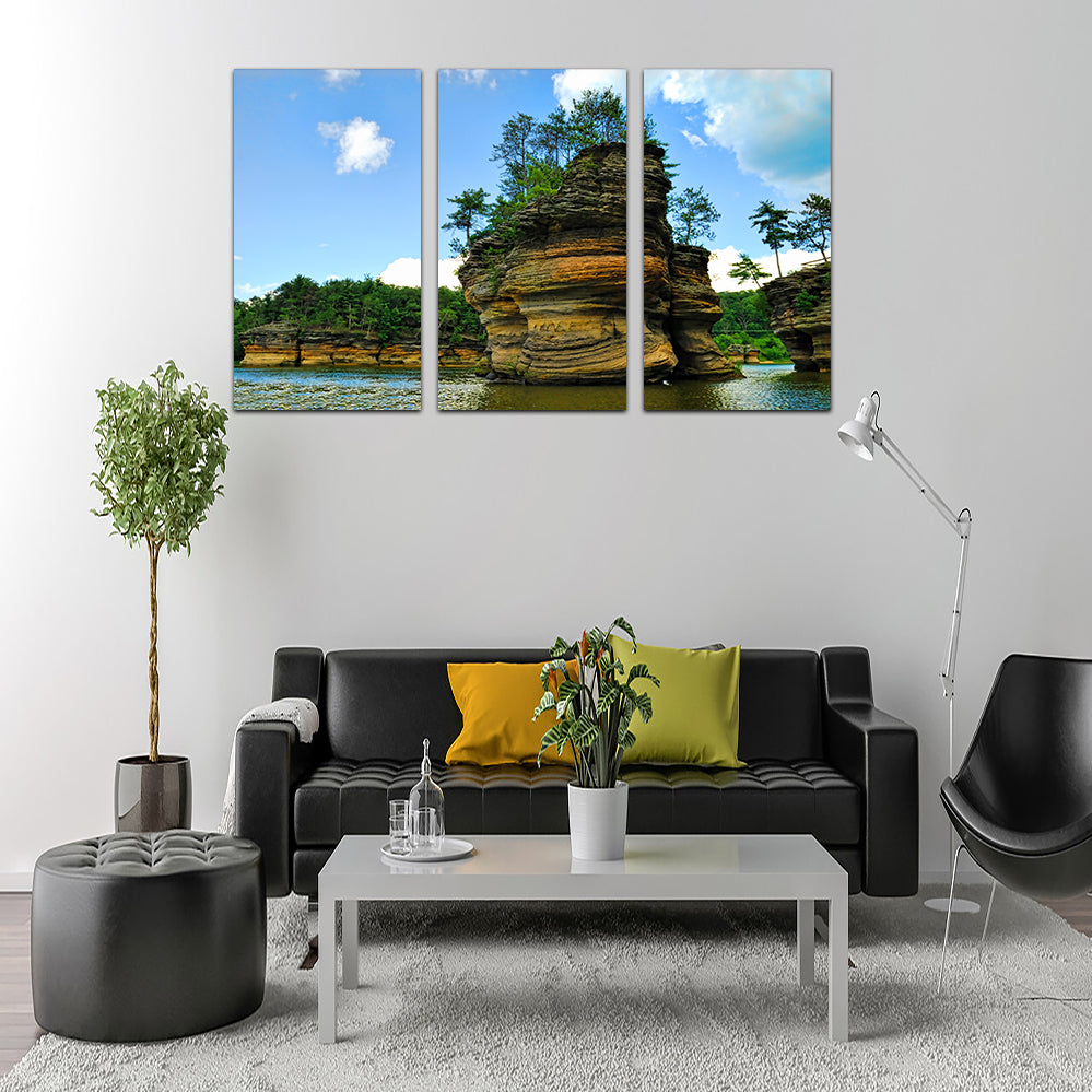 Wisconsin Dells Sandstone Formation Wall Art