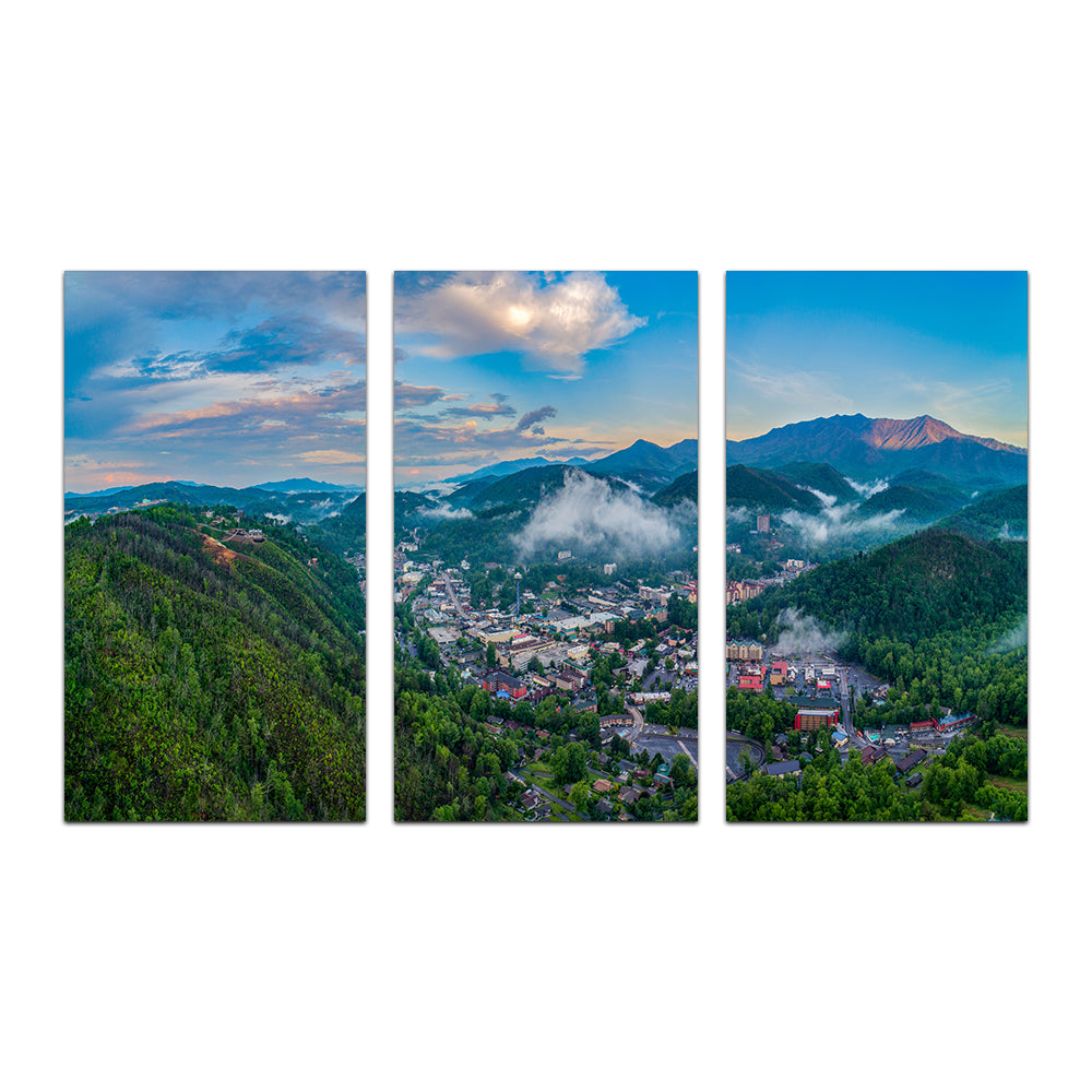 Gatlinburg Aerial Wall Art