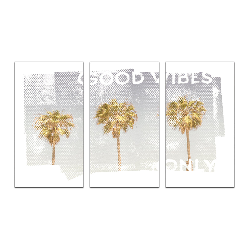 Good Vibes Vintage Palm Trees