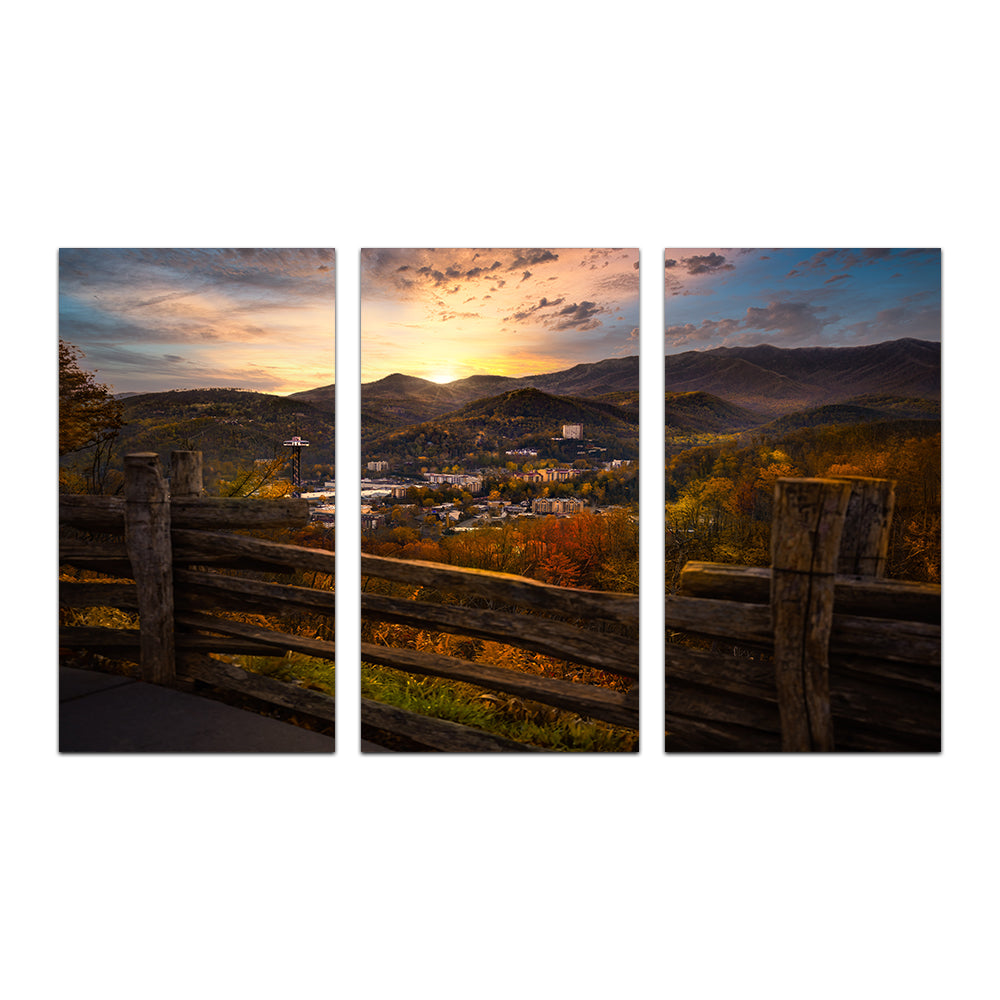 Gatlinburg Sunset Wall Art