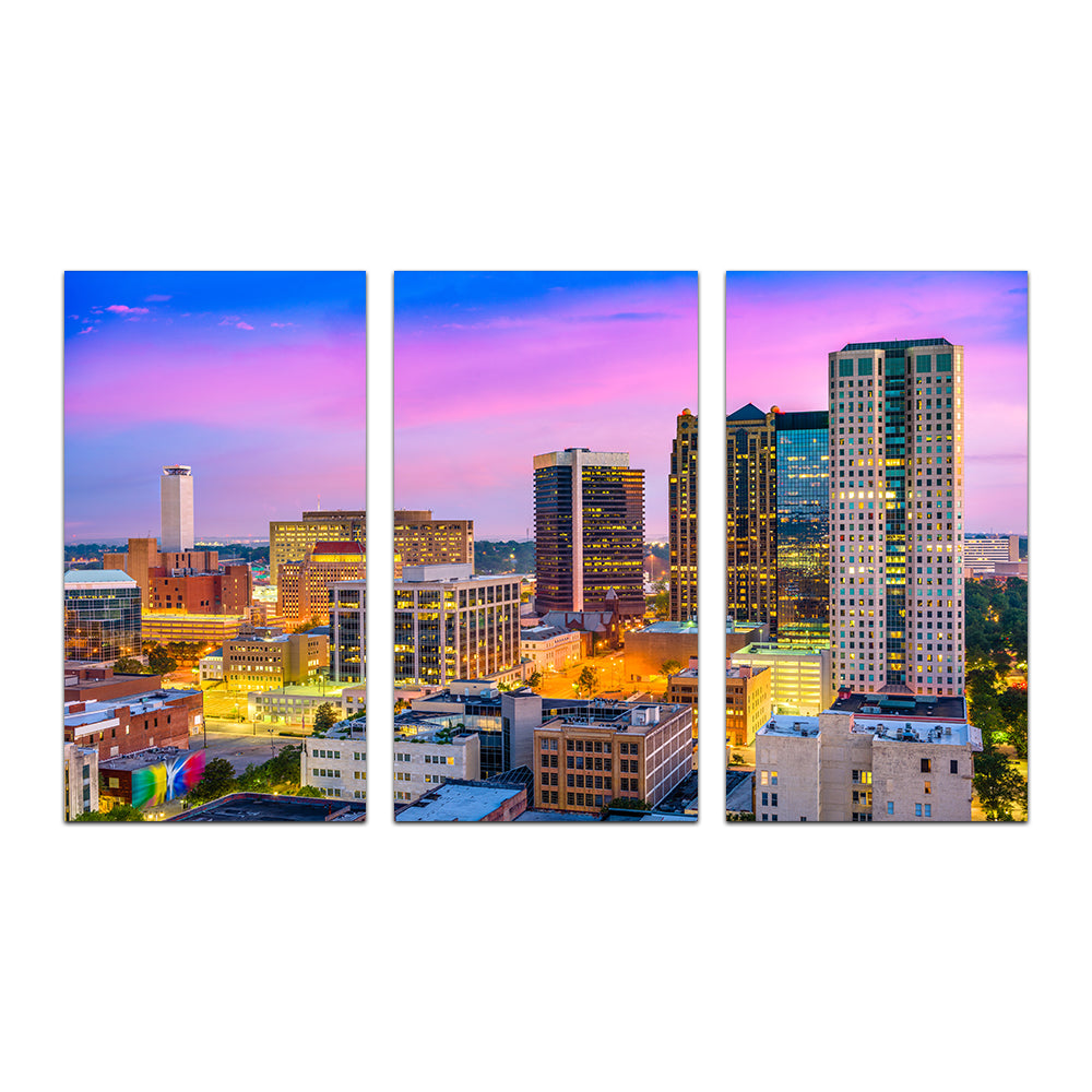 Birmingham Skyline Wall Art
