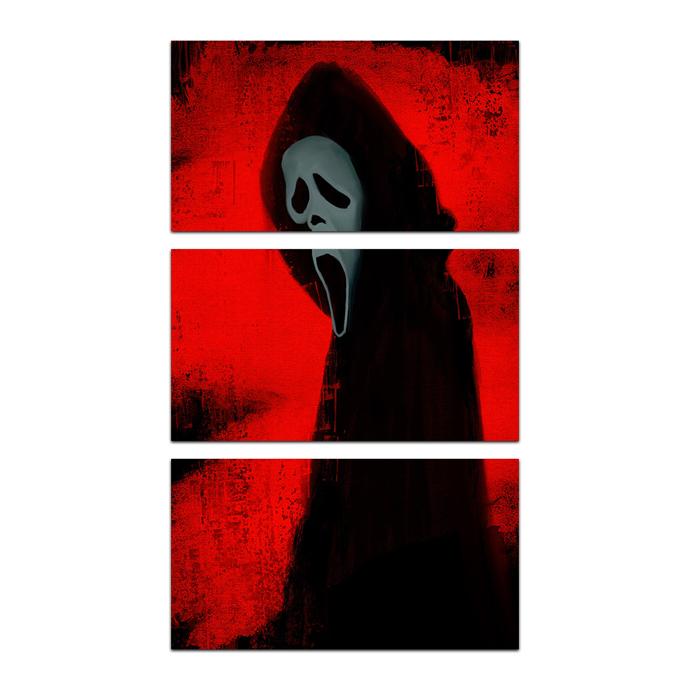 Ghost Face Portrait Wall Art