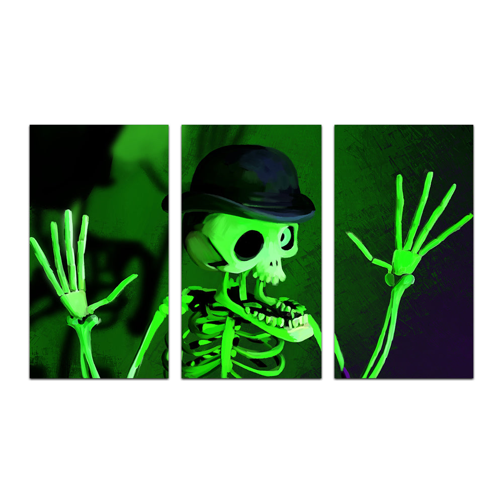 Corpse Bride Skeleton Wall Art