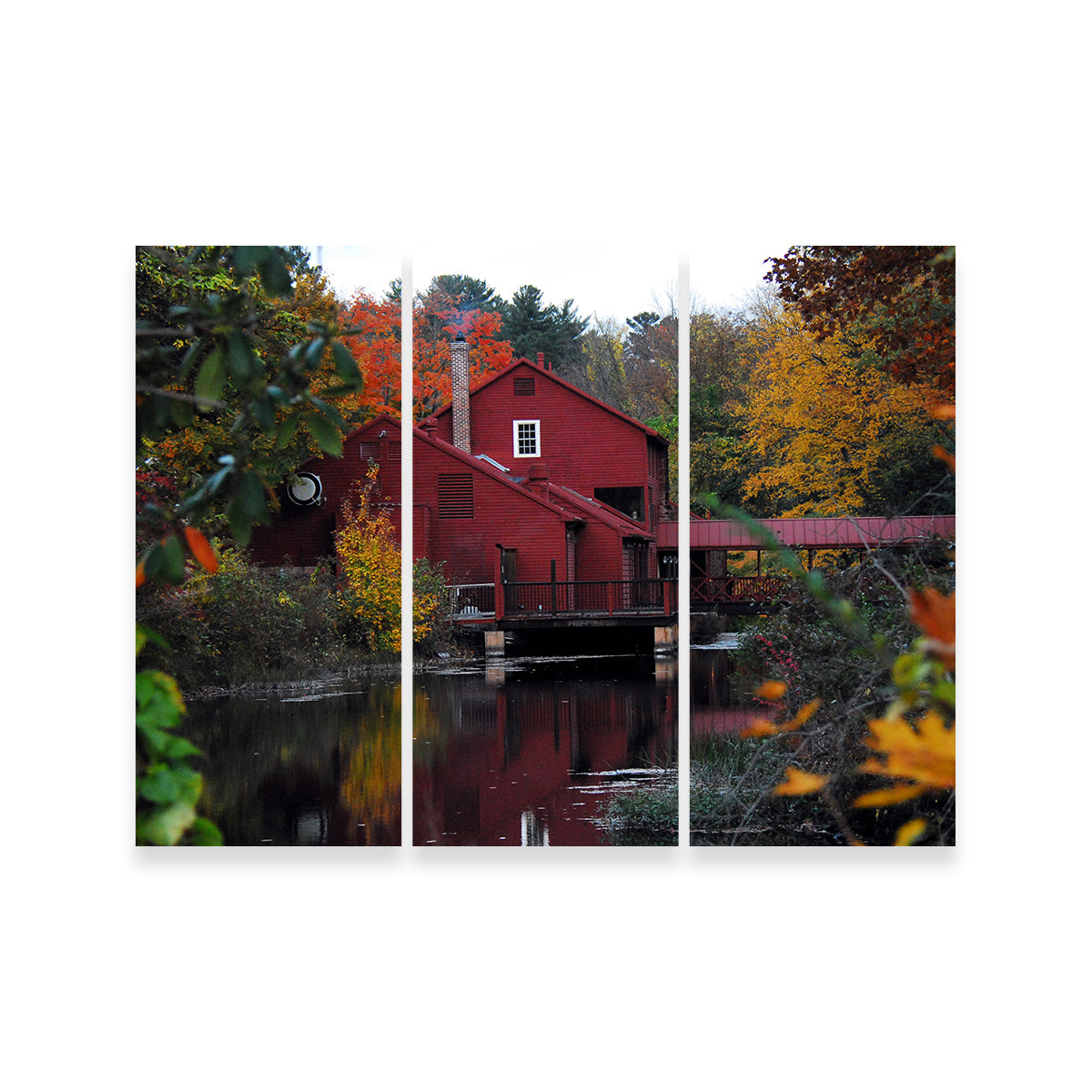 Fall Colors in Historic Connecticut Wall Art