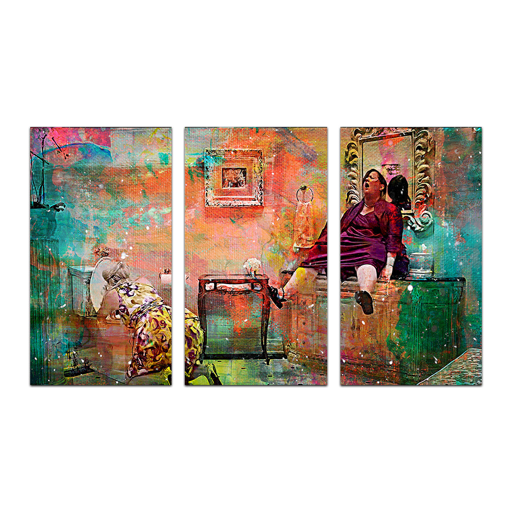 Bridesmaids Get Sick Wall Art