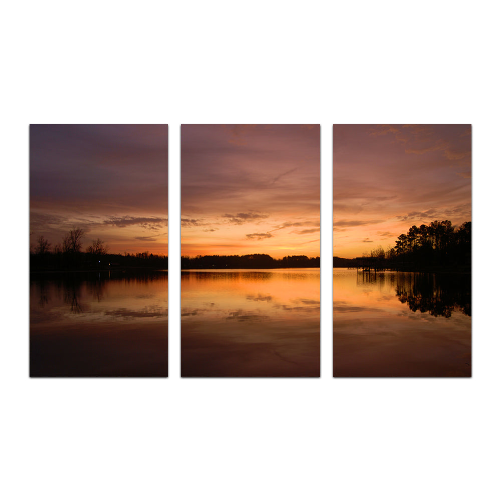 Lake Weiss Sunrise Wall Art