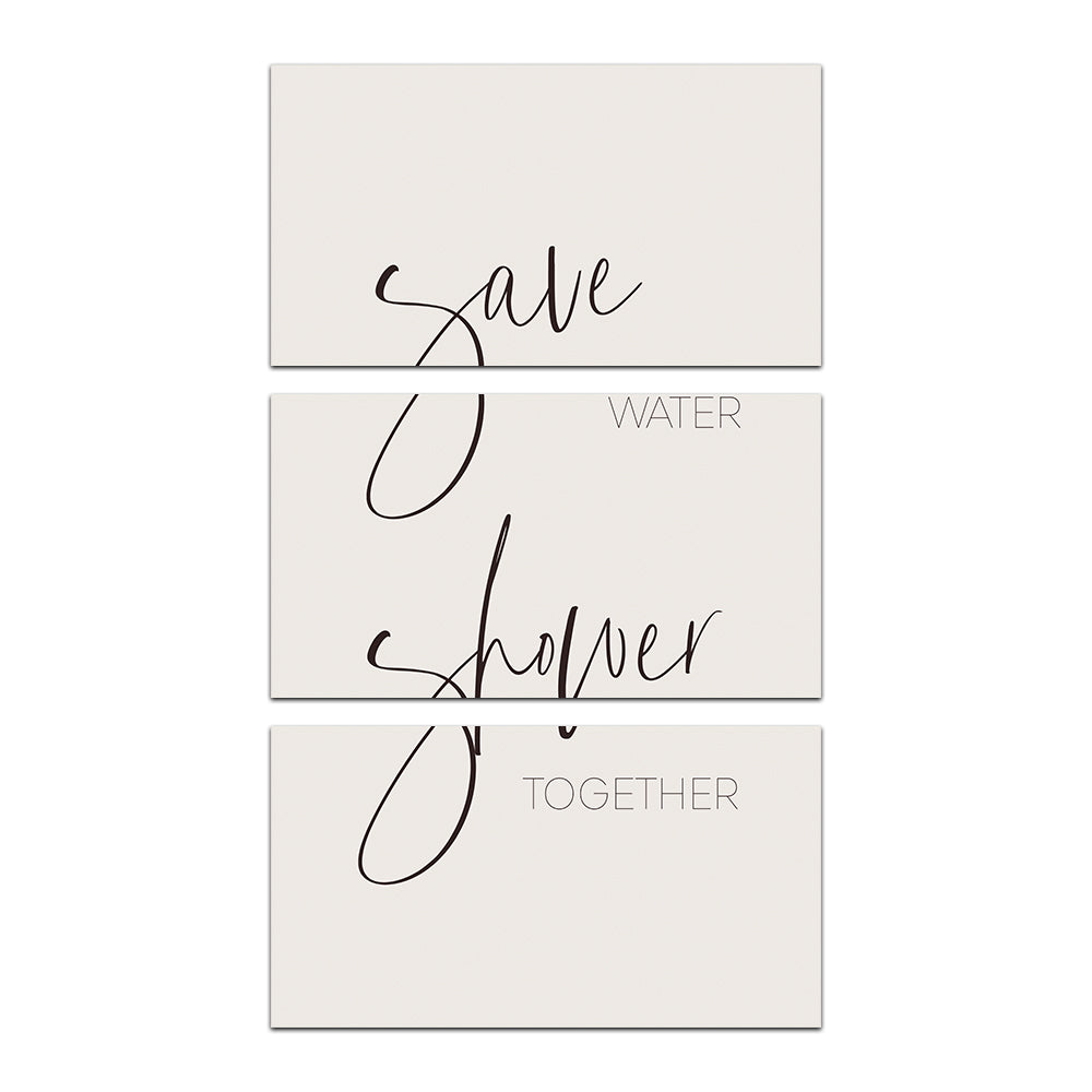 Save Water - Shower Together