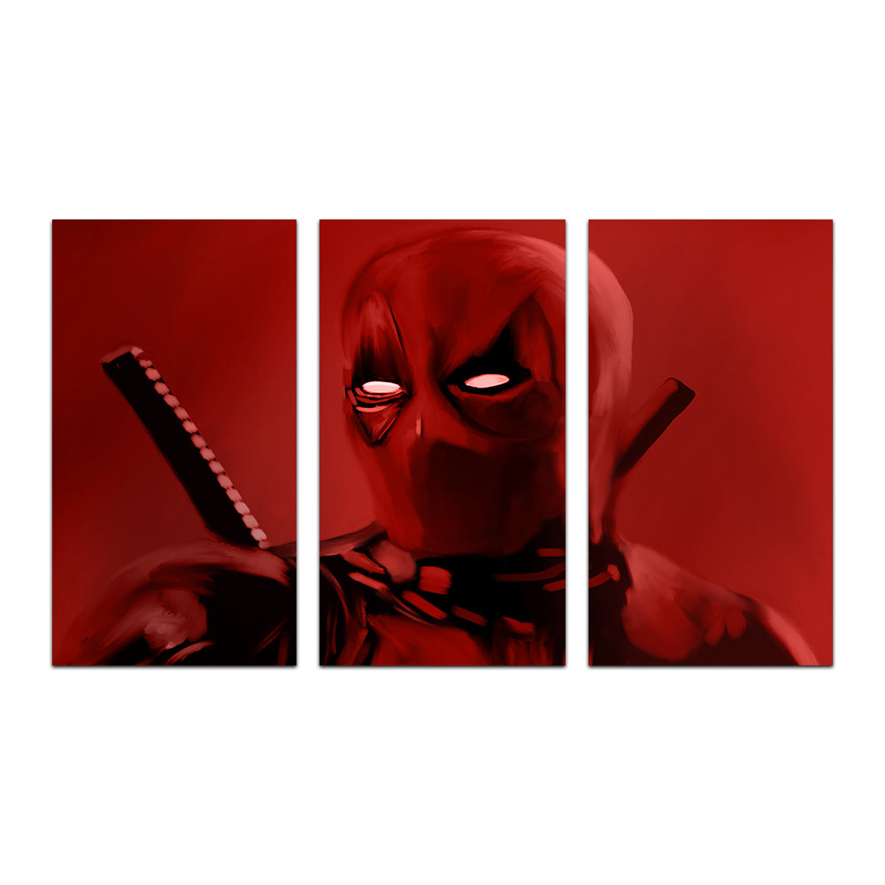 Dead In Red Wall Art