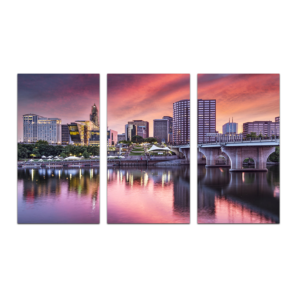 Hartford Skyline Wall Art