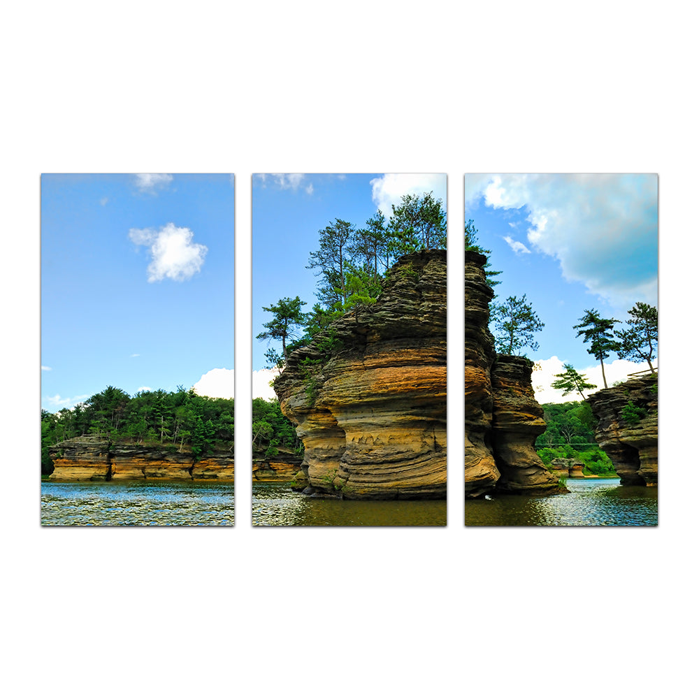 Wisconsin Dells Sandstone Formation Wall Art