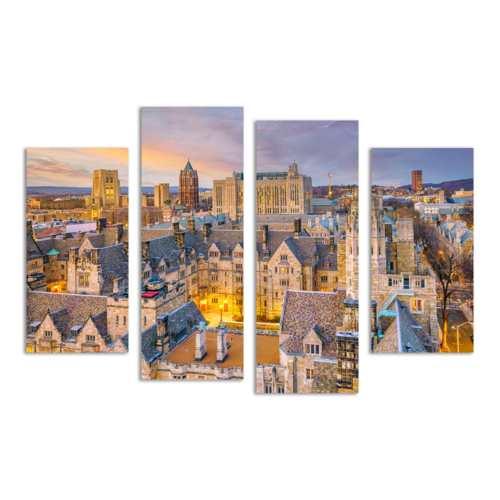Yale University Campus - New Haven Wall Art
