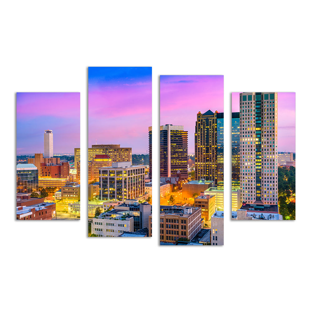 Birmingham Skyline Wall Art