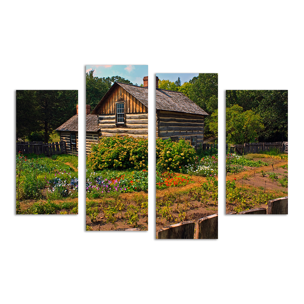 Pedersen House And Garden Wall Art