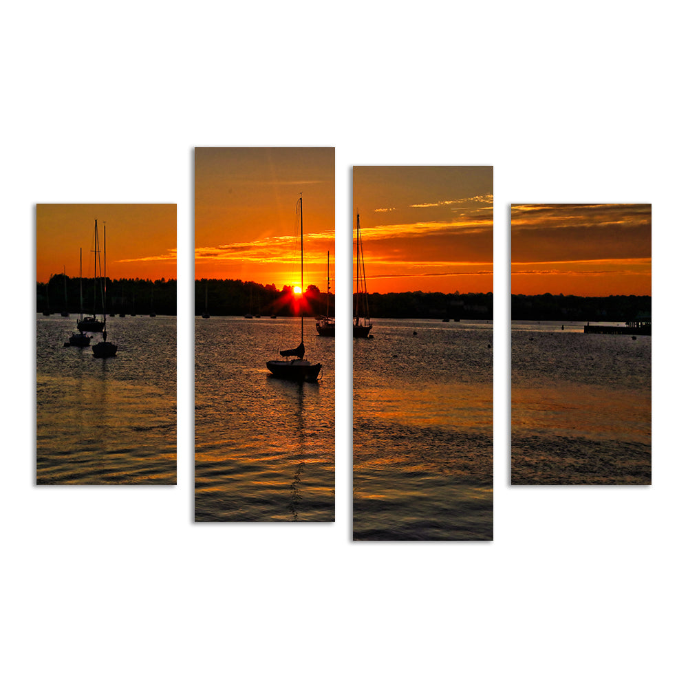 Stonington Sunset Wall Art