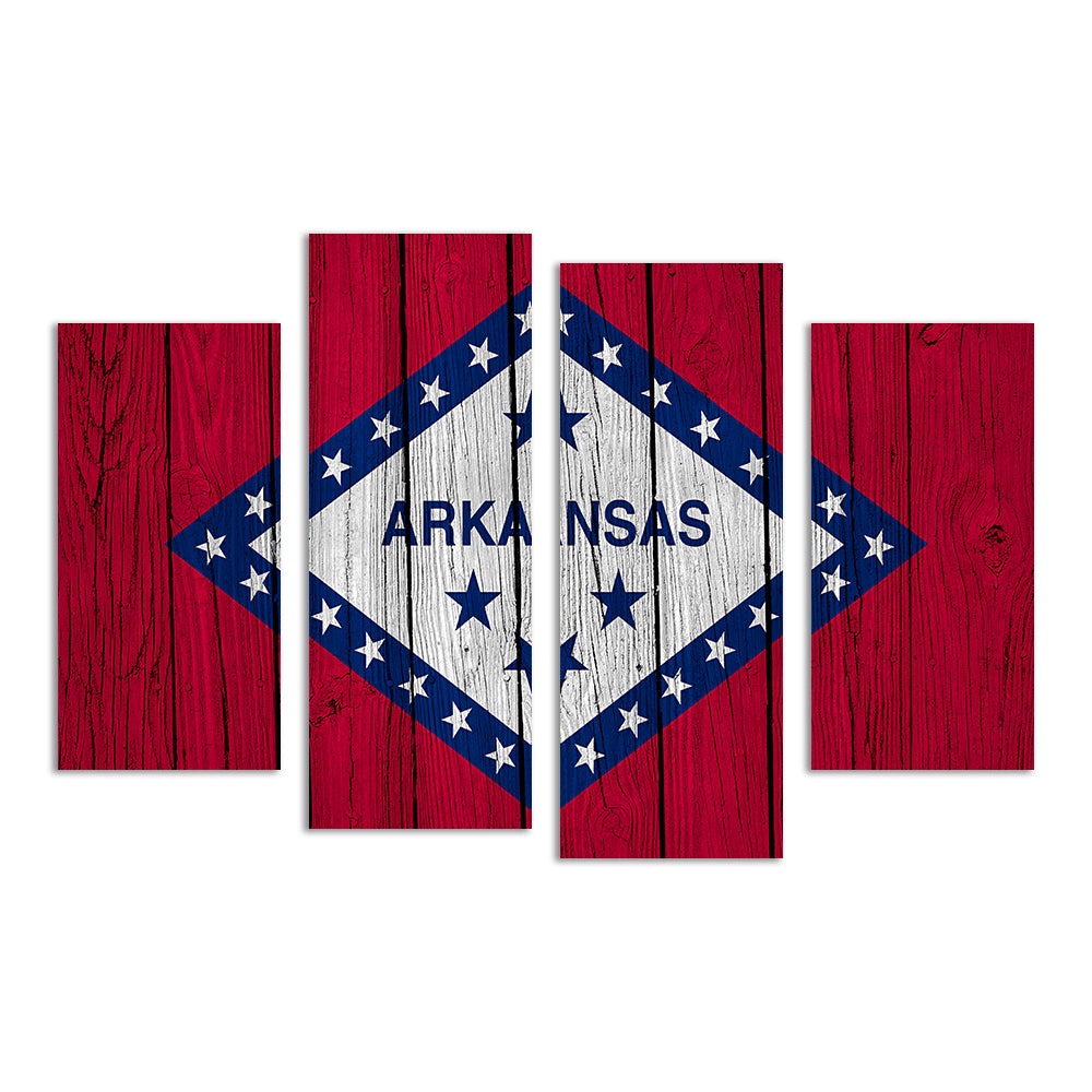 Arkansas State Flag Wall Art