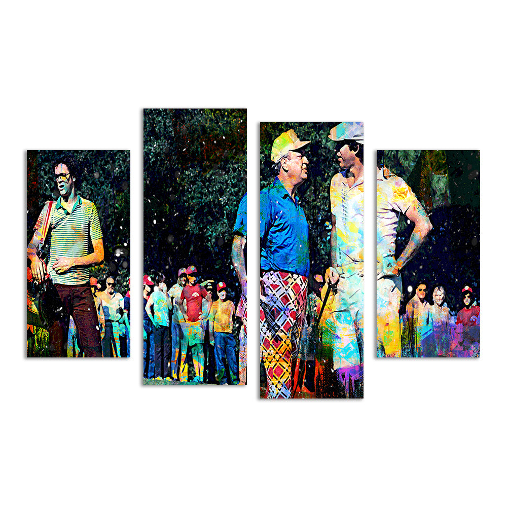 Al & Ty - Caddyshack Wall Art
