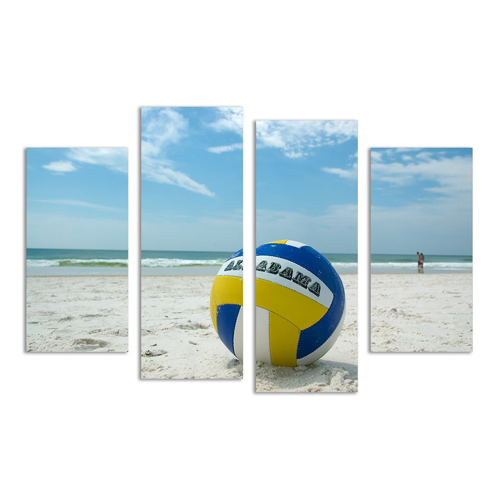 Volleyball on the Beach at Gulf State Park Wall Art