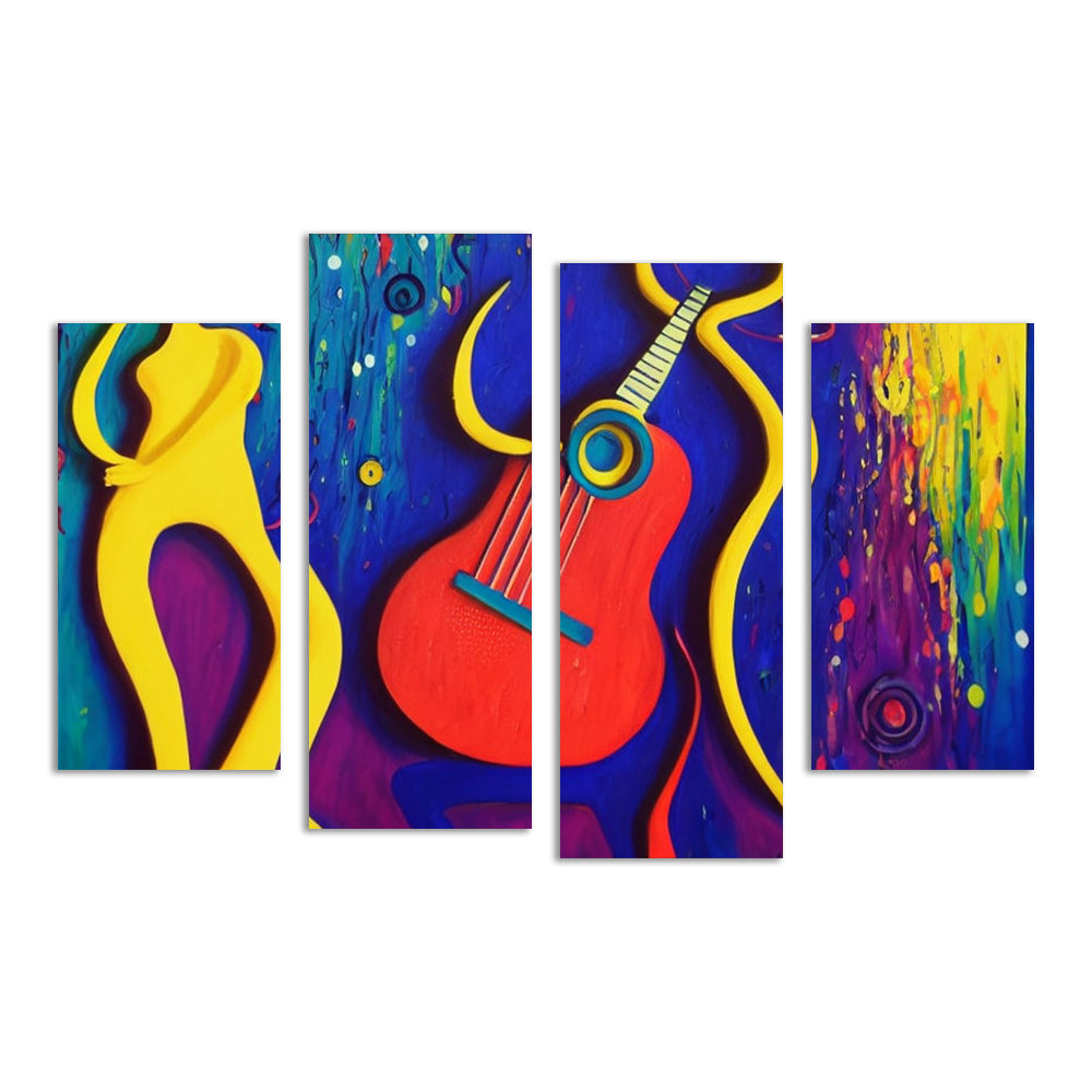 Guitar Art Wall Art