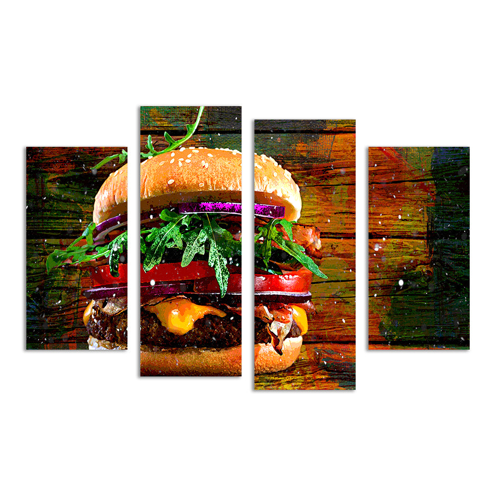 Hamburger Wall Art