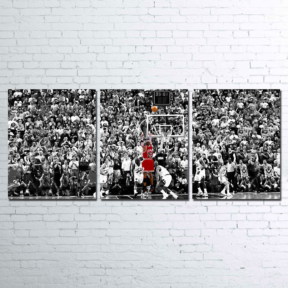 MJ '98 Finals Game Winner Wall Art