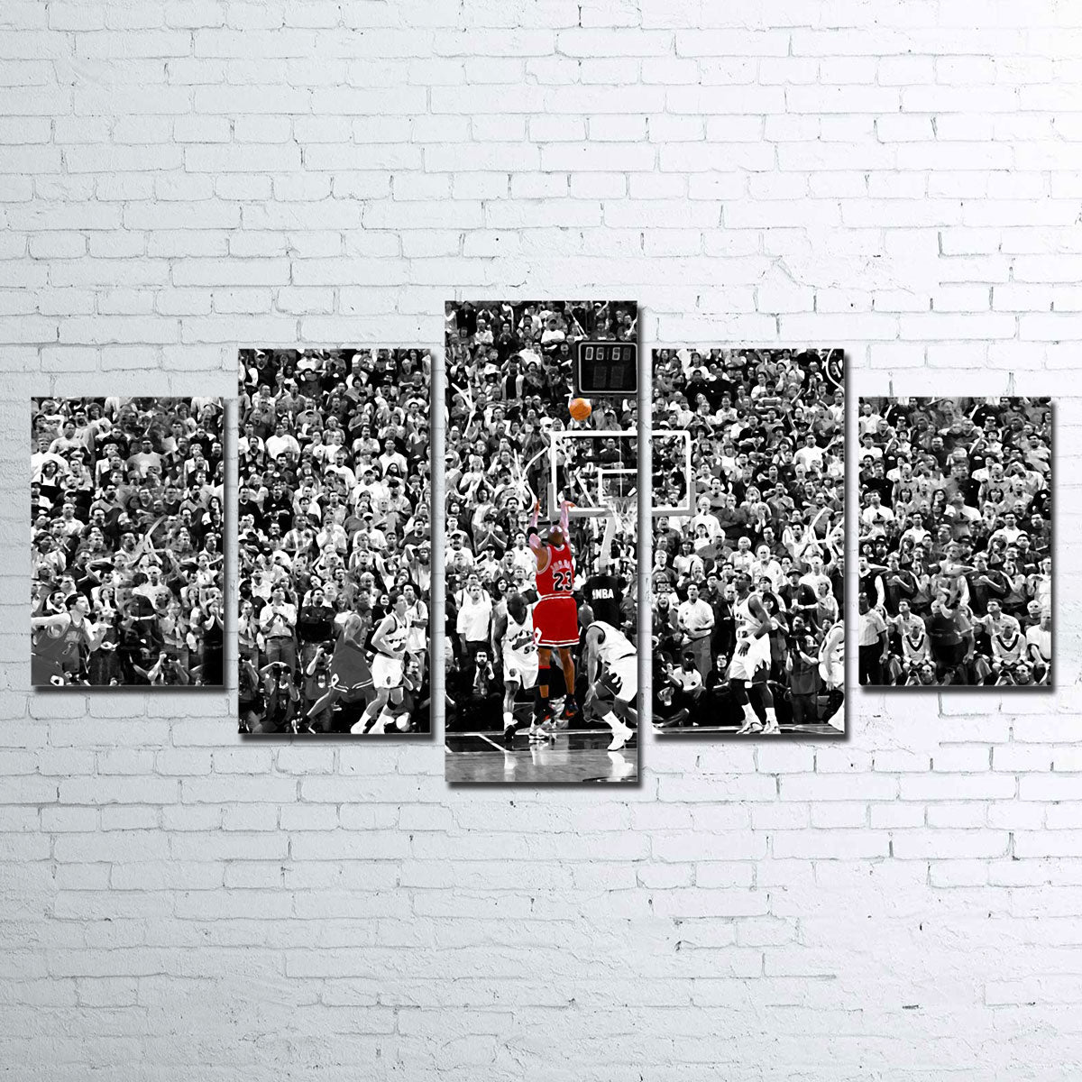 MJ '98 Finals Game Winner Wall Art