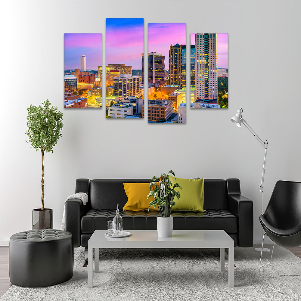 Birmingham Skyline Wall Art