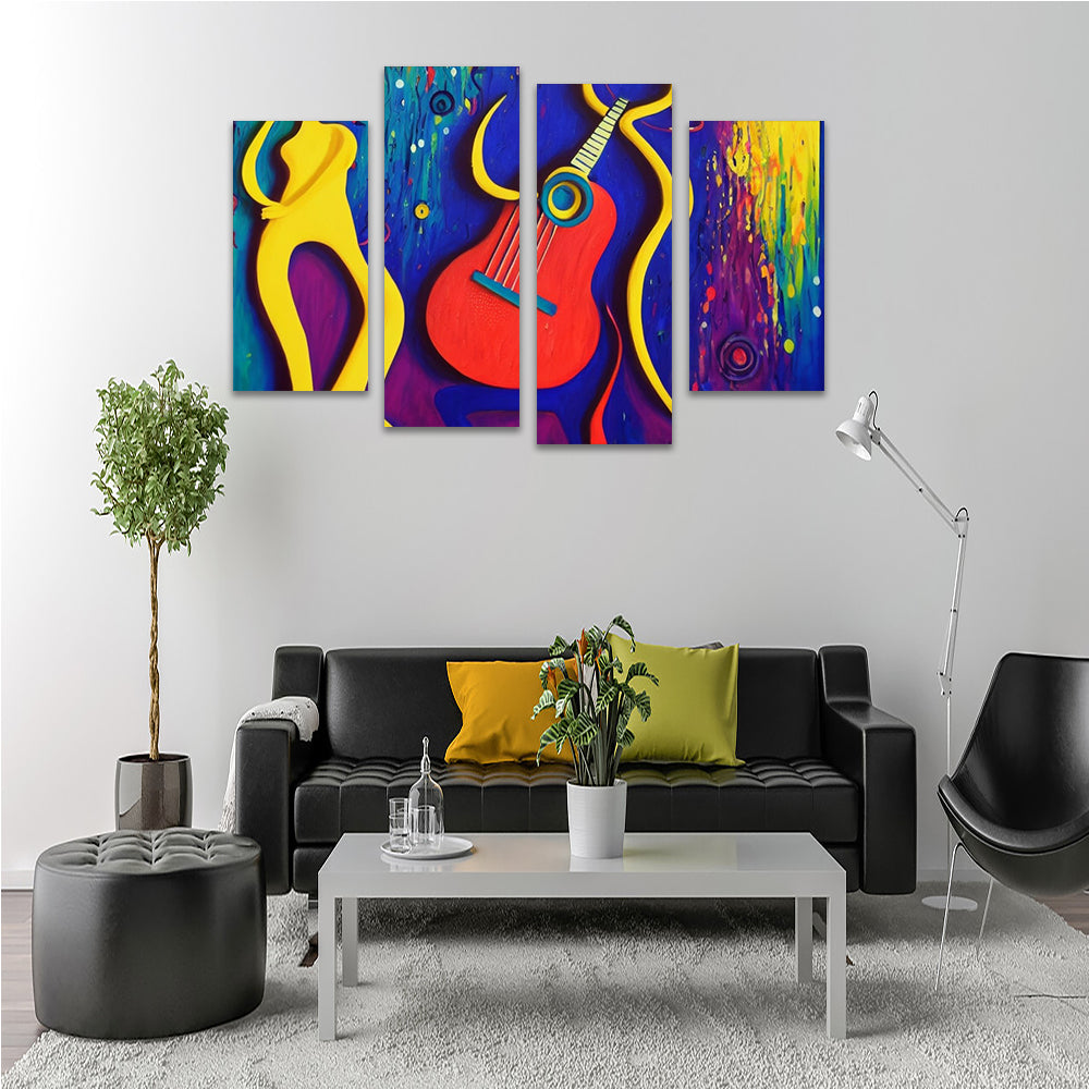 Guitar Art Wall Art