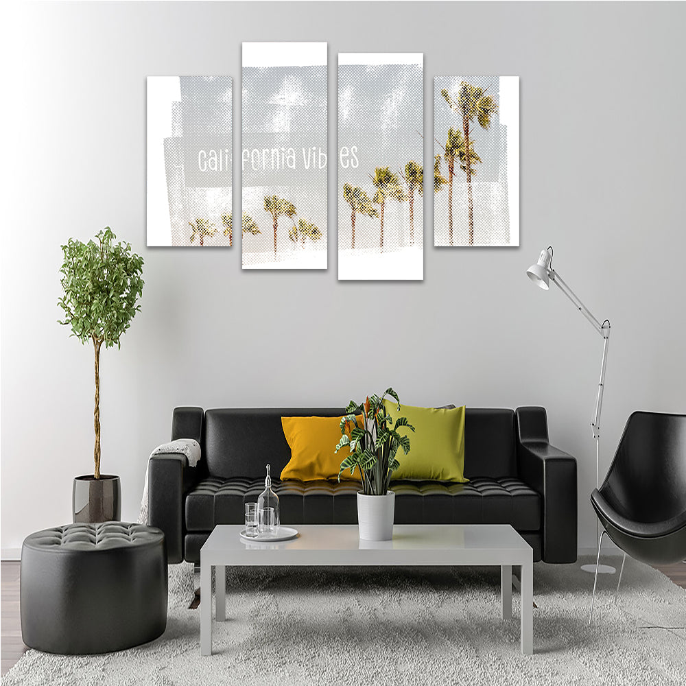 California Vibes Vintage Wall Art