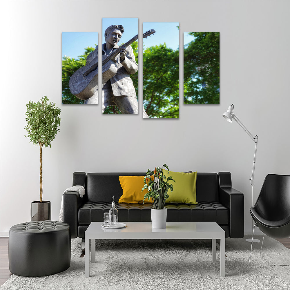 Elvis Presley Downtown Memphis Wall Art