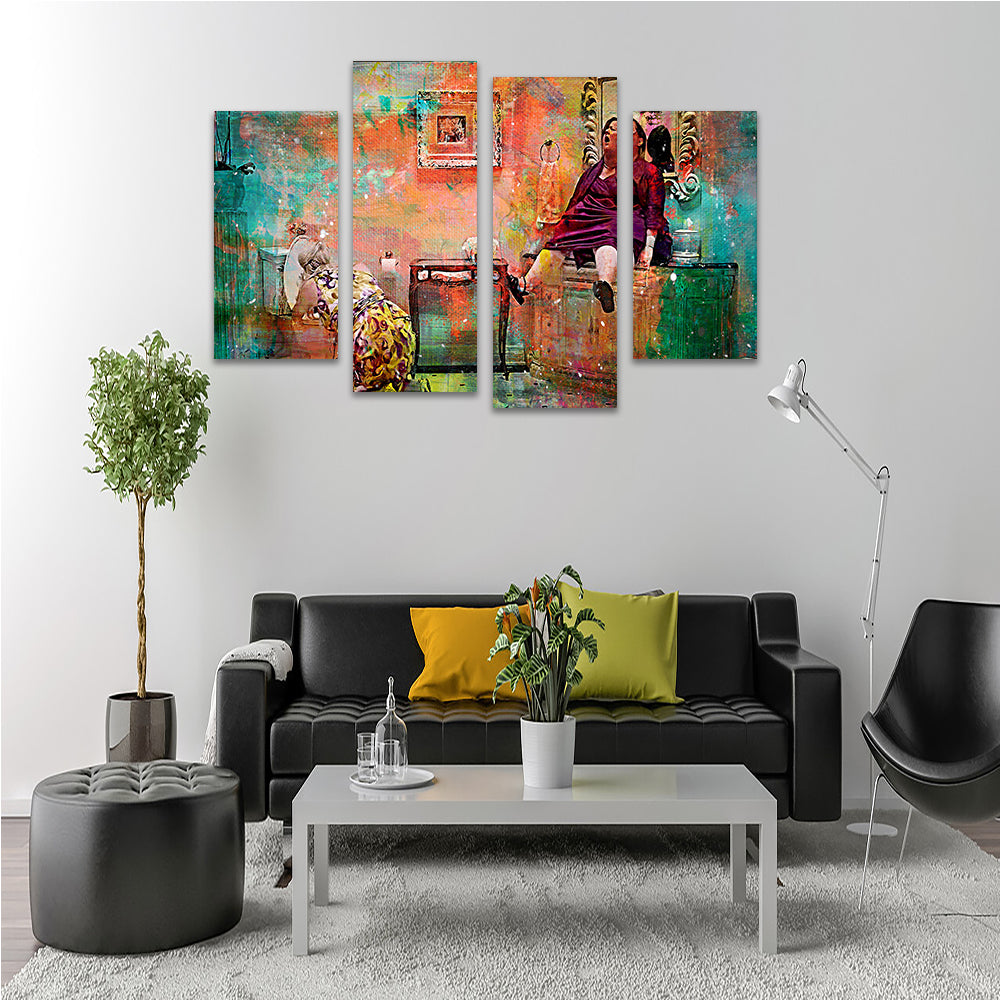 Bridesmaids Get Sick Wall Art