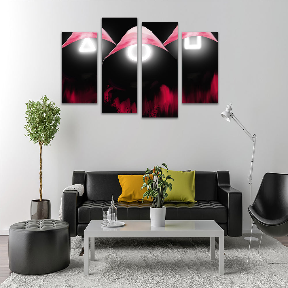 Squid Game Enforcers Wall Art