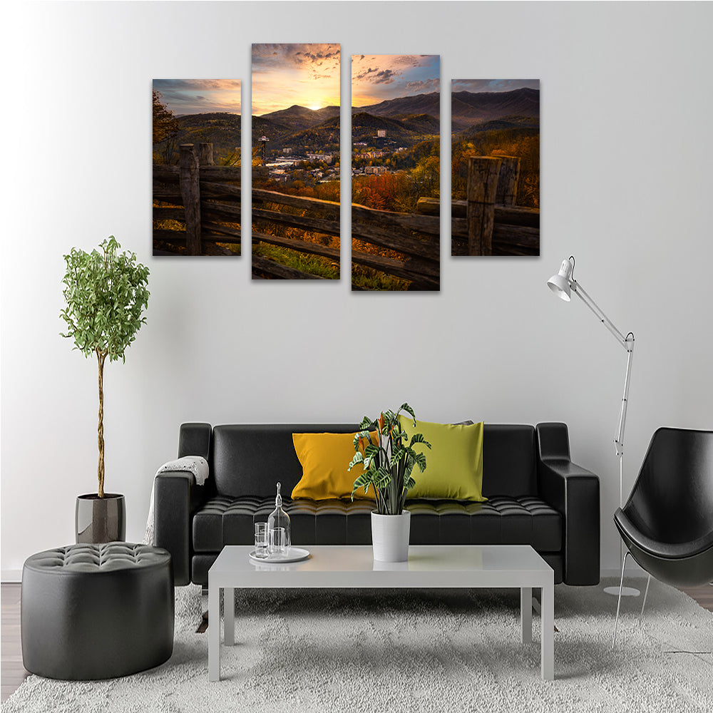 Gatlinburg Sunset Wall Art