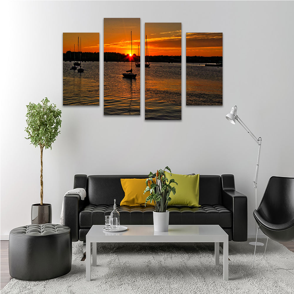 Stonington Sunset Wall Art