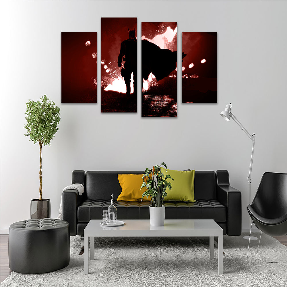 Bat Man's Vengeance Wall Art