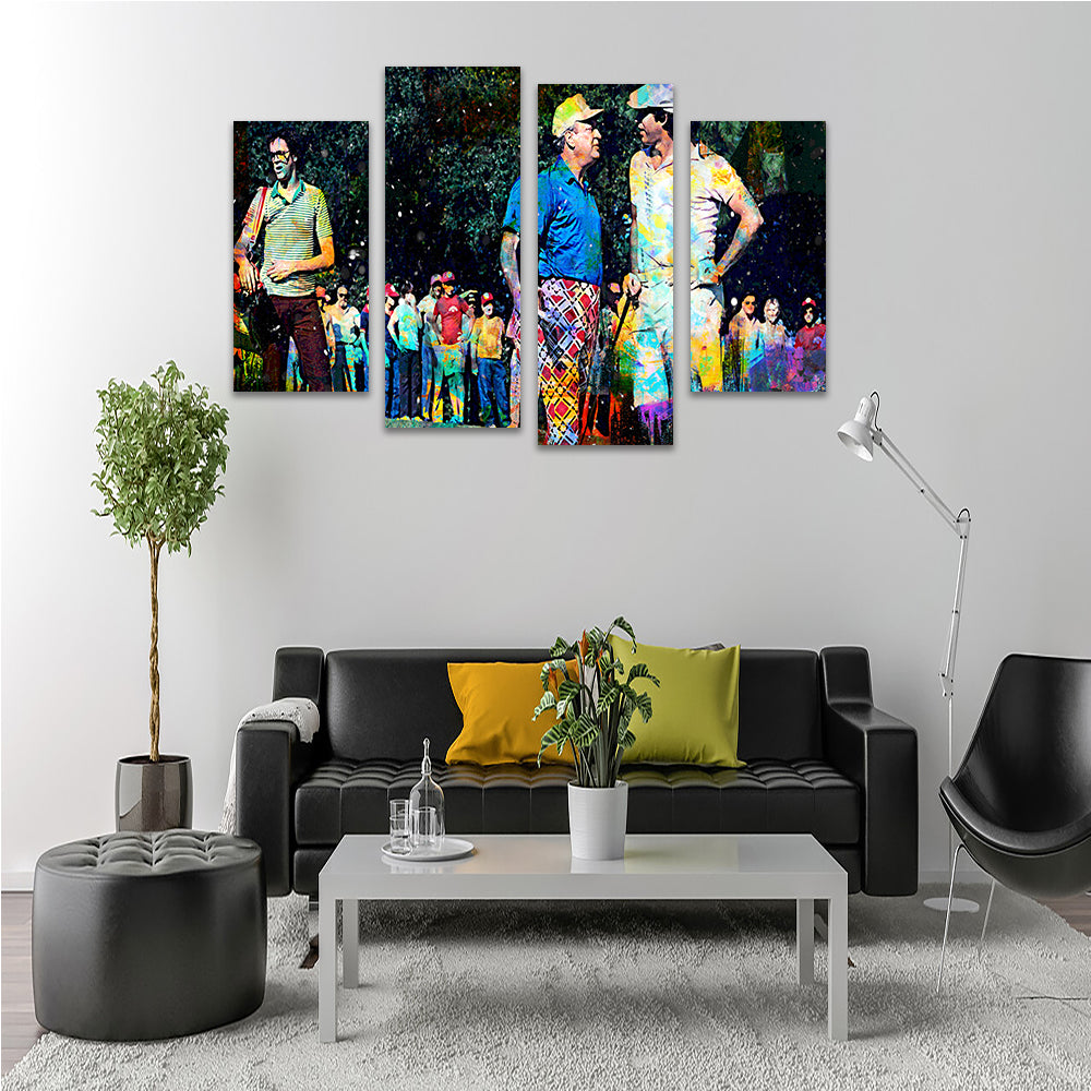 Al & Ty - Caddyshack Wall Art